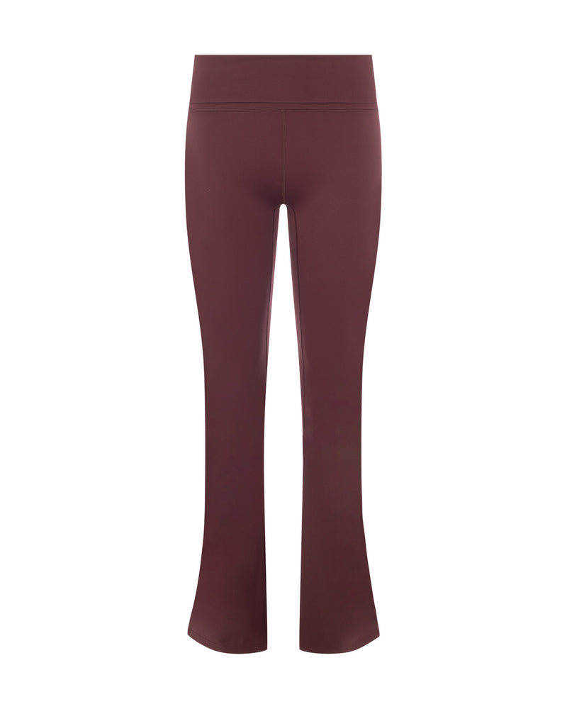 Ocean – Pantalon à jambes larges ajusté avec taille dos en V