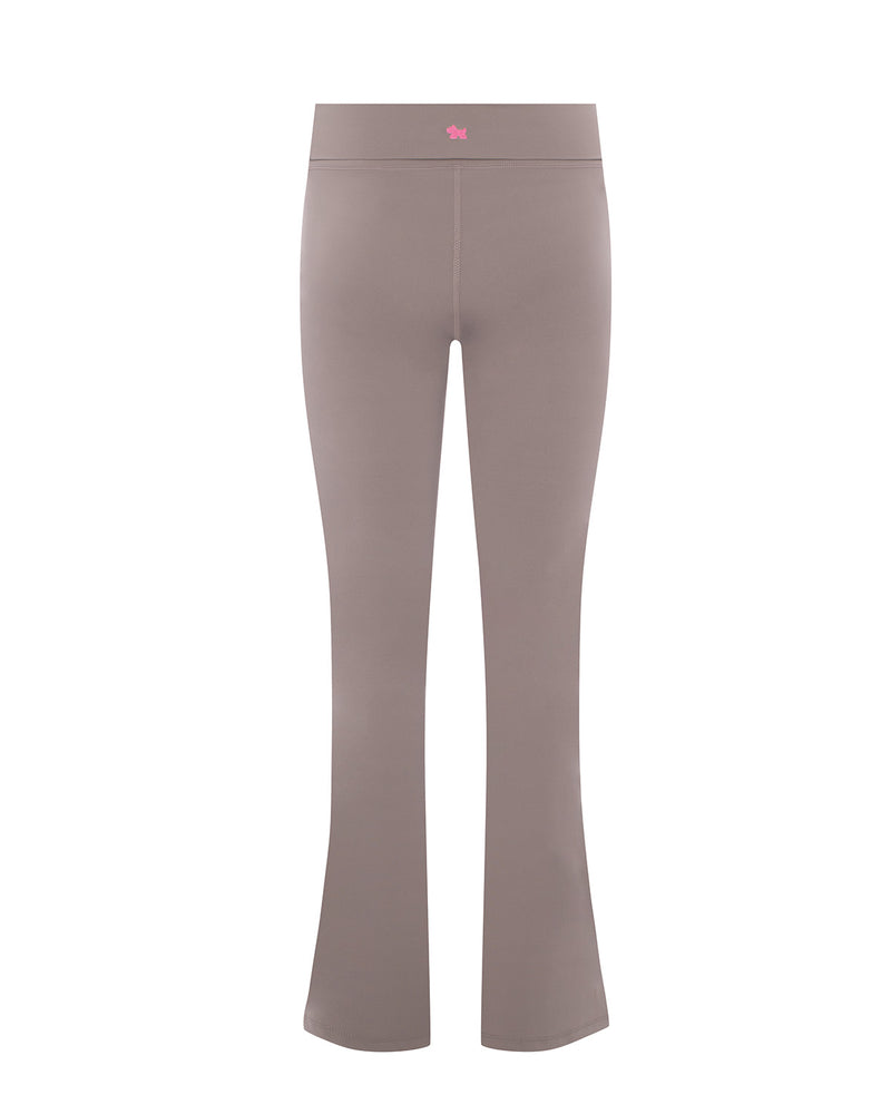 Ocean – Pantalon à jambes larges ajusté avec taille dos en V