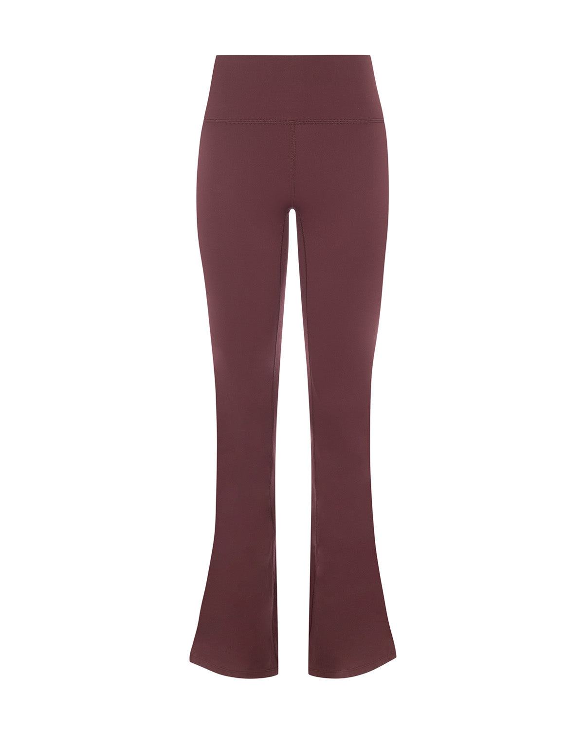 Ollie - Fitted Wide-Leg Pants with Fold-over Waistband