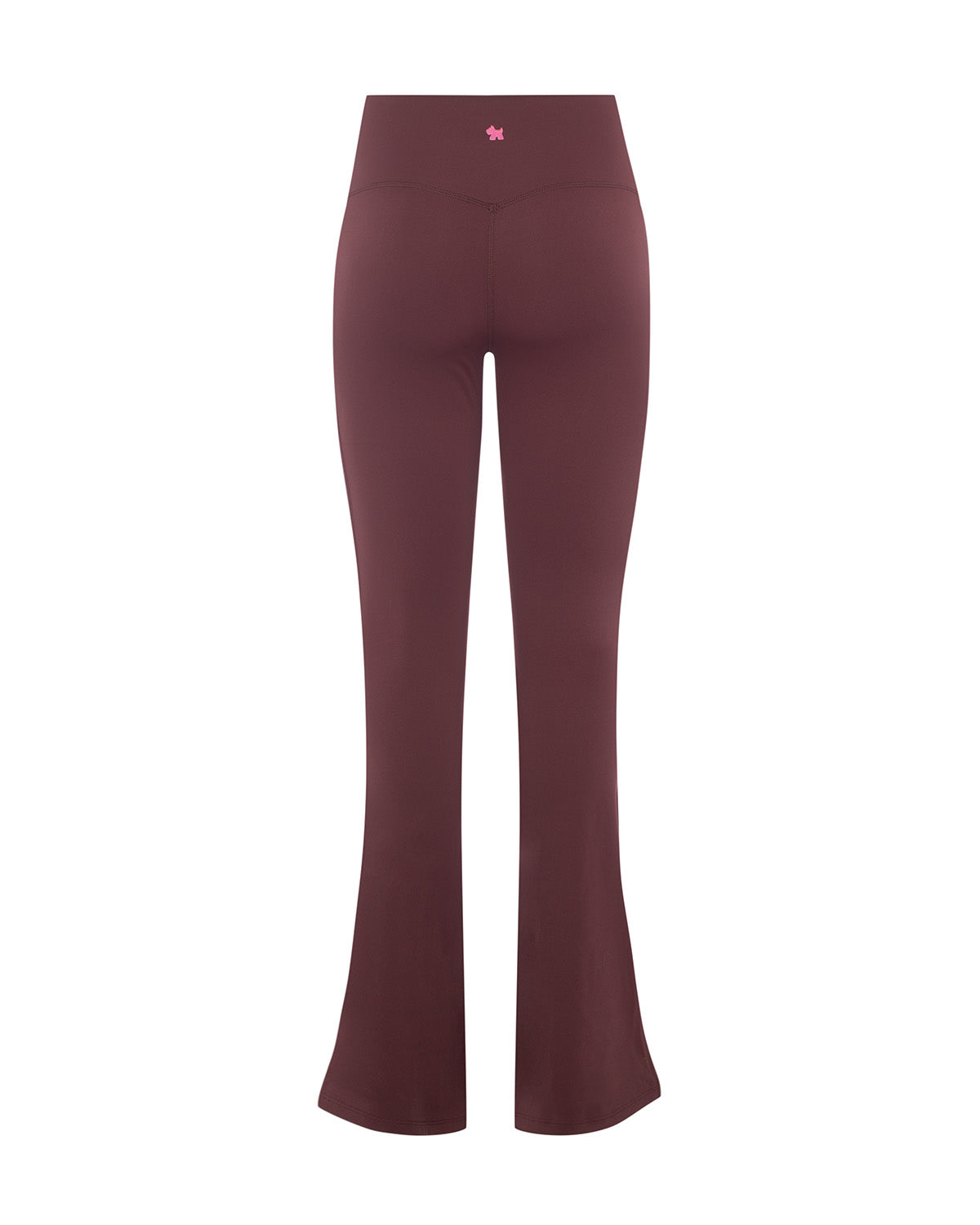 Ollie - Fitted Wide-Leg Pants with Fold-over Waistband