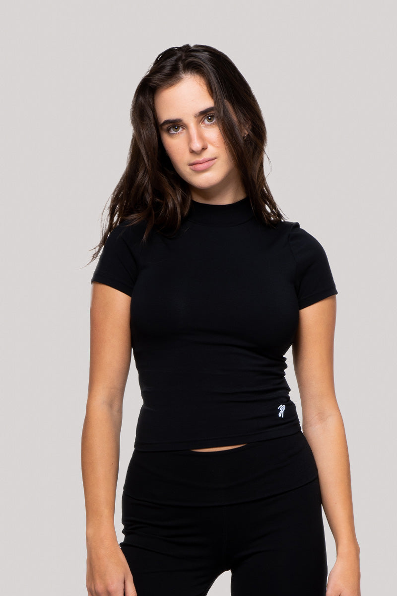 Abigail (NL) - Mock Neck Top