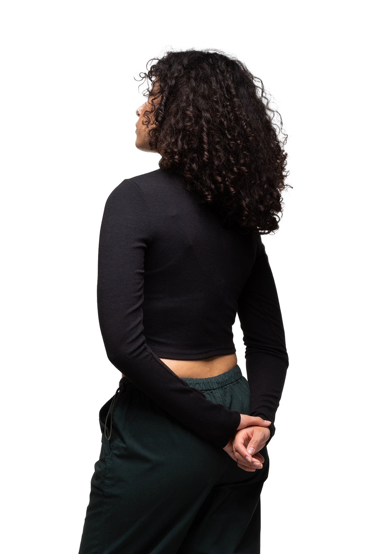 Charlotte - Long Sleeve Mock Neck Top