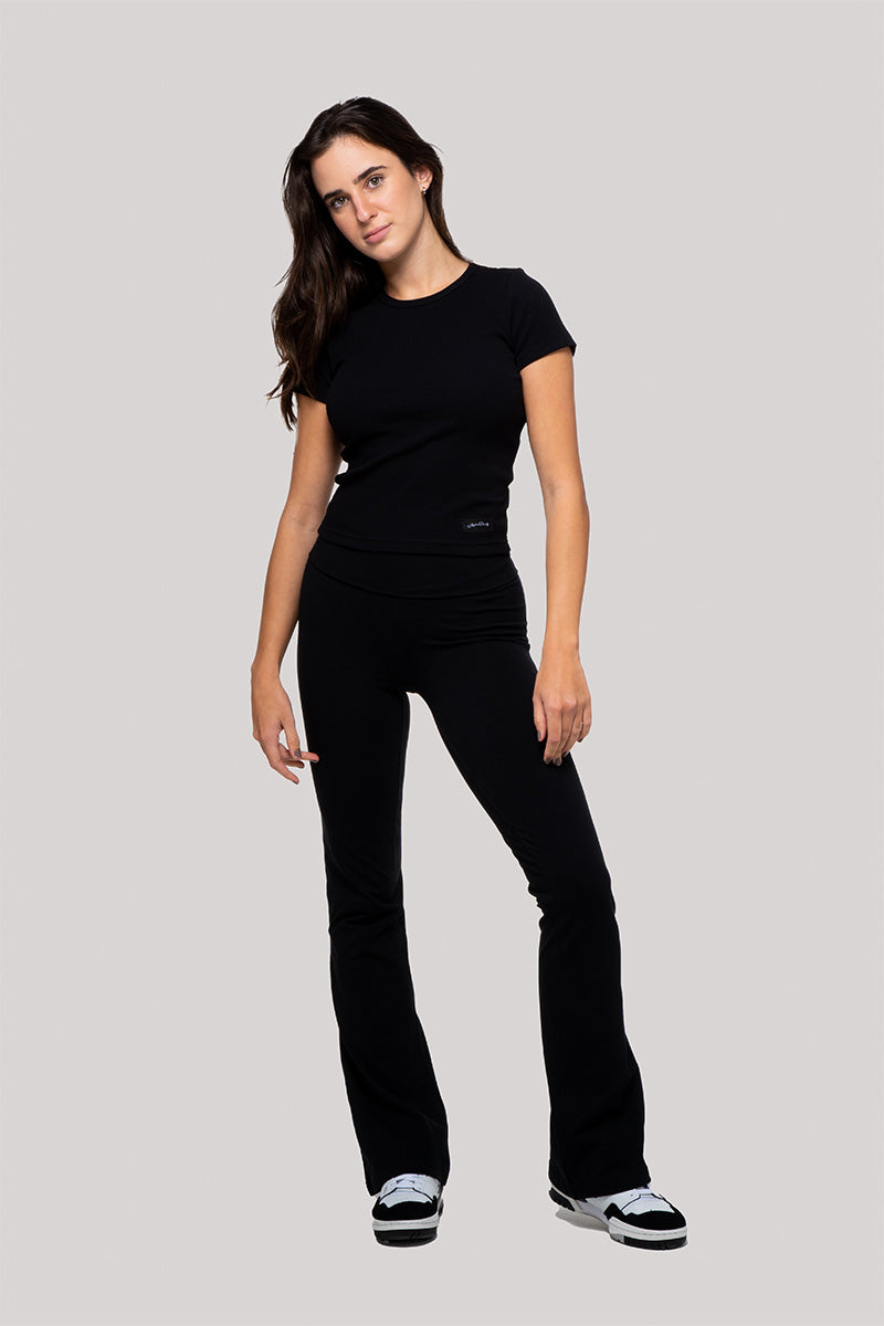 Clara - Rib T-Shirt