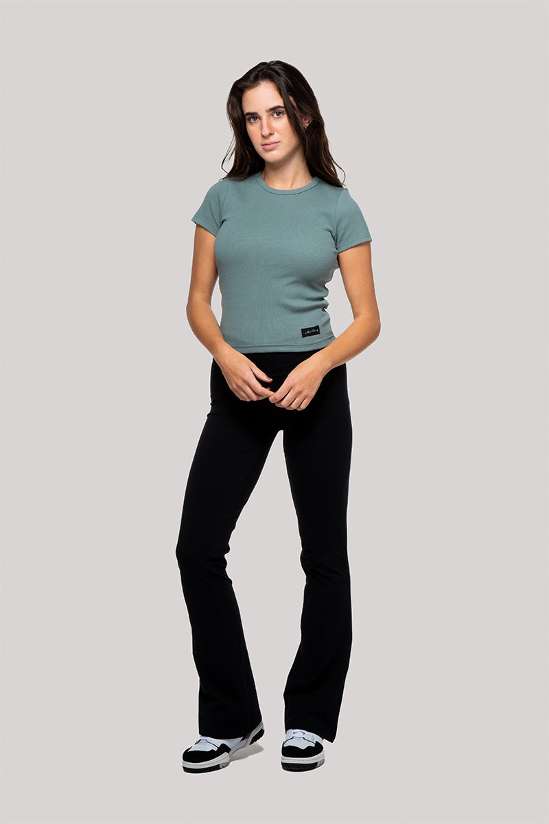 Clara - Rib T-Shirt