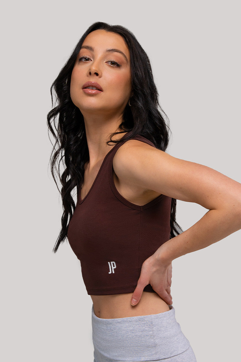 Ivy - Sleevless Crop Top
