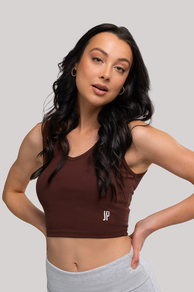 Ivy - Sleevless Crop Top