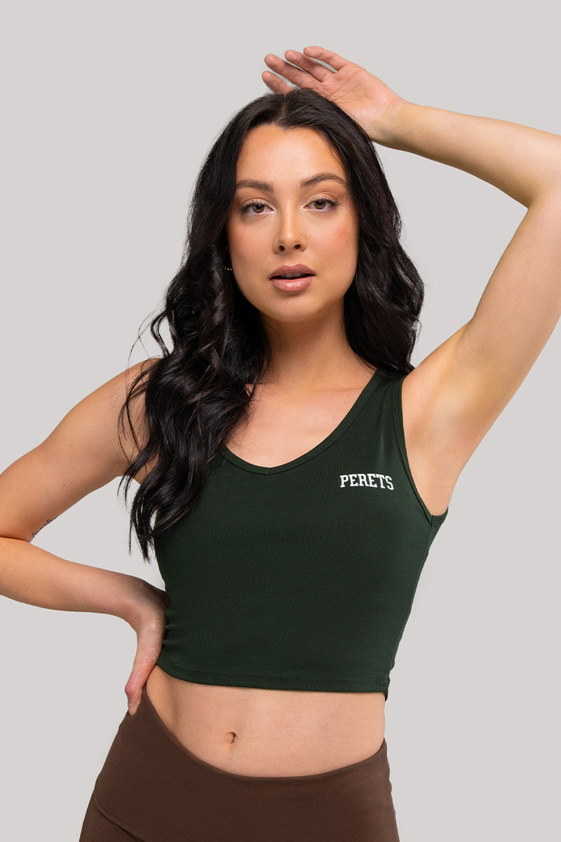 Ivy - Sleevless Crop Top
