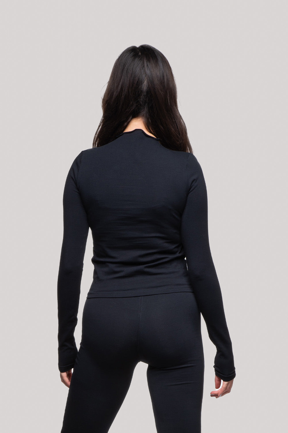 Isabelle - Long Sleeve Mock Neck Top