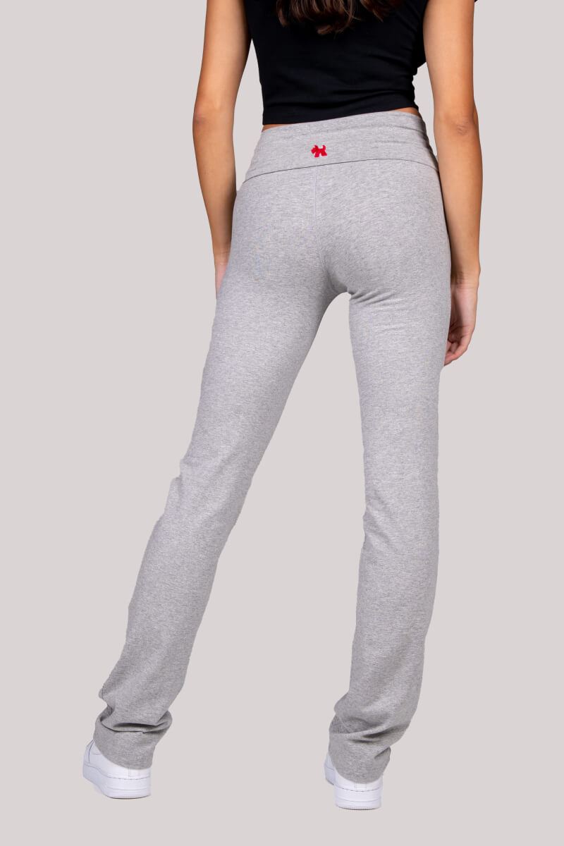 Tia - Straight Leg Turnover Pant