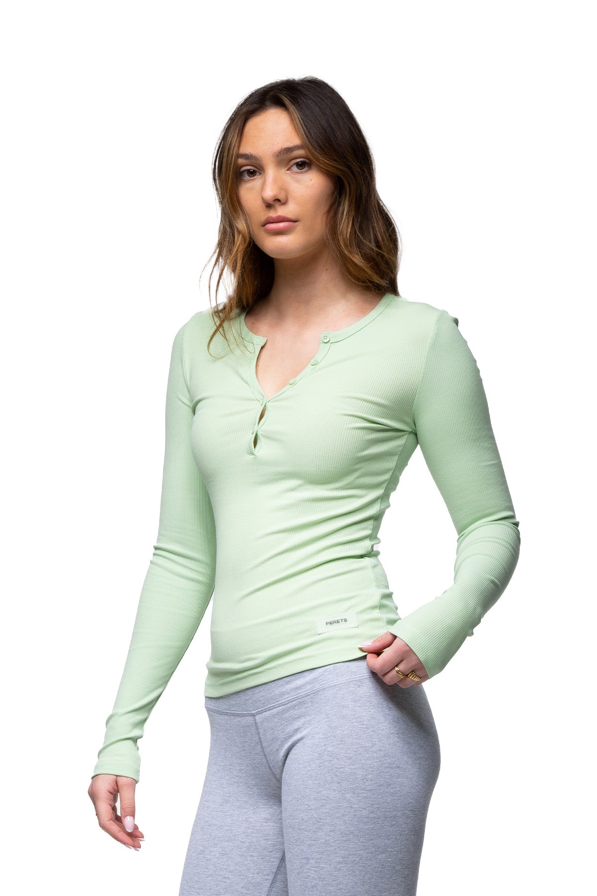 Bennett - Henley Long Sleeve Top
