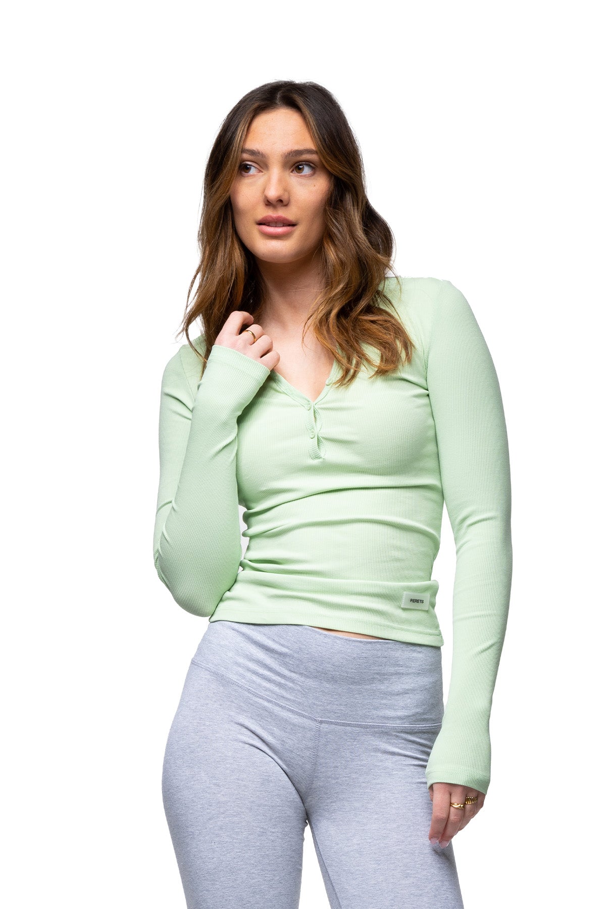 Bennett - Henley Long Sleeve Top