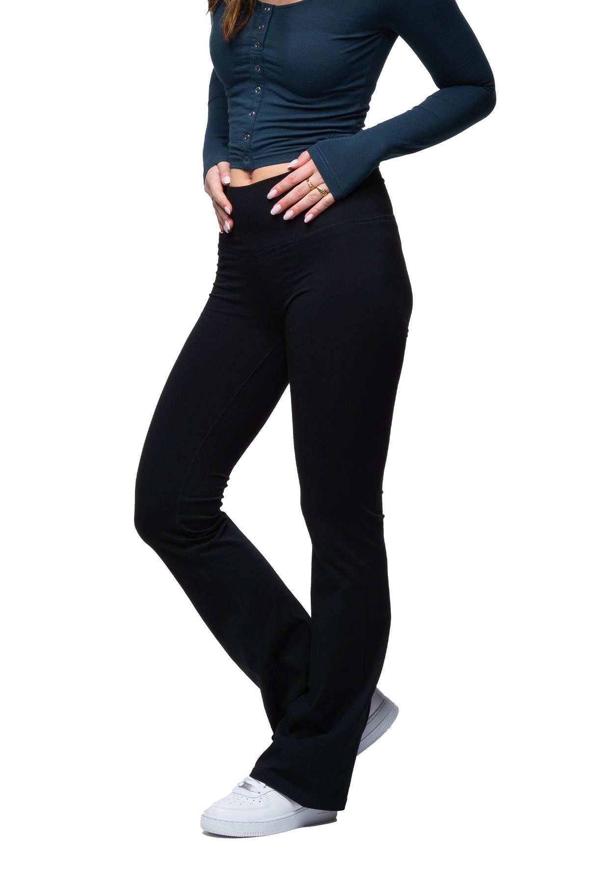 Tamara - Flared Pant with 4" Band