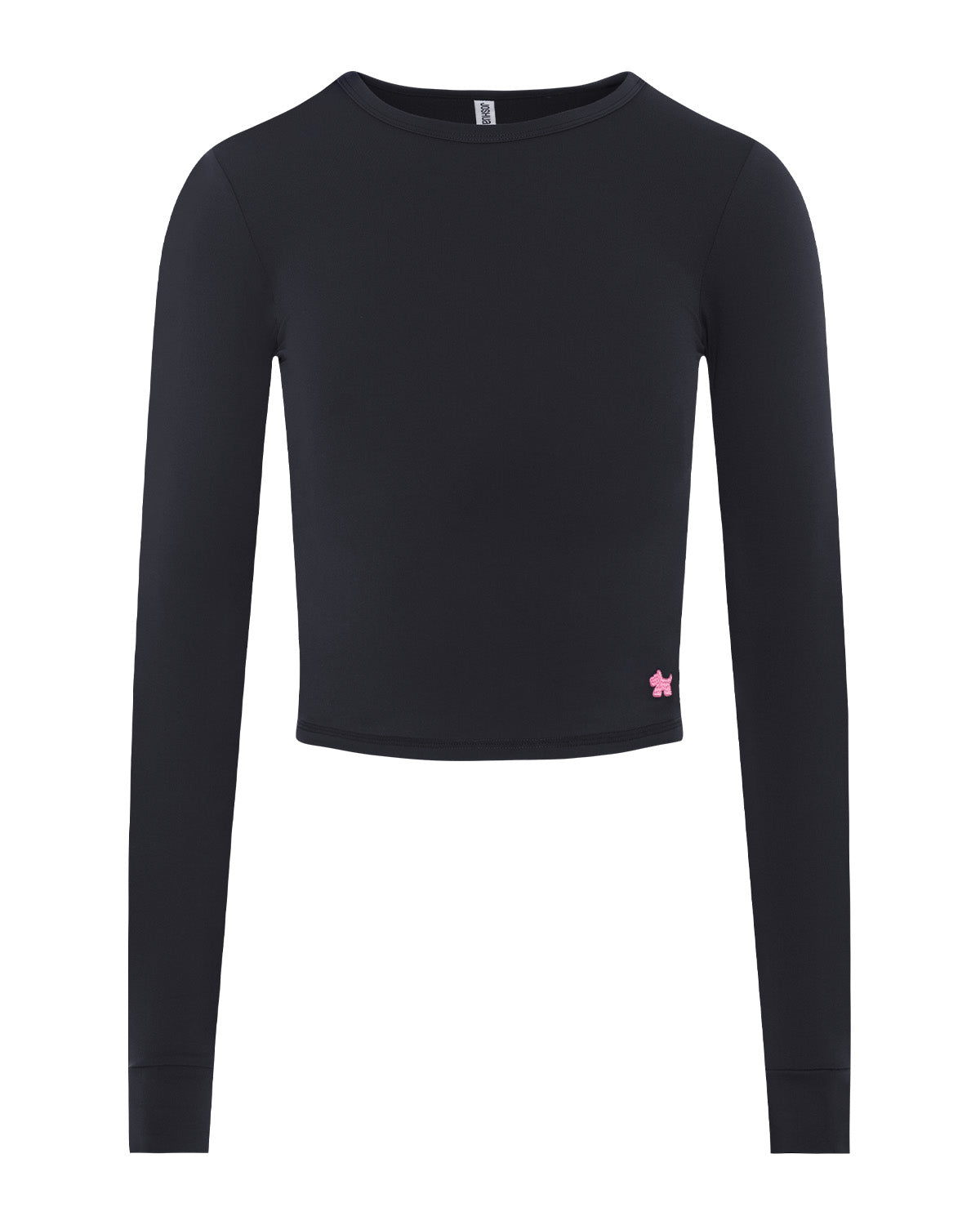 Emery - Fitted Crew Neck Long Sleeve Top