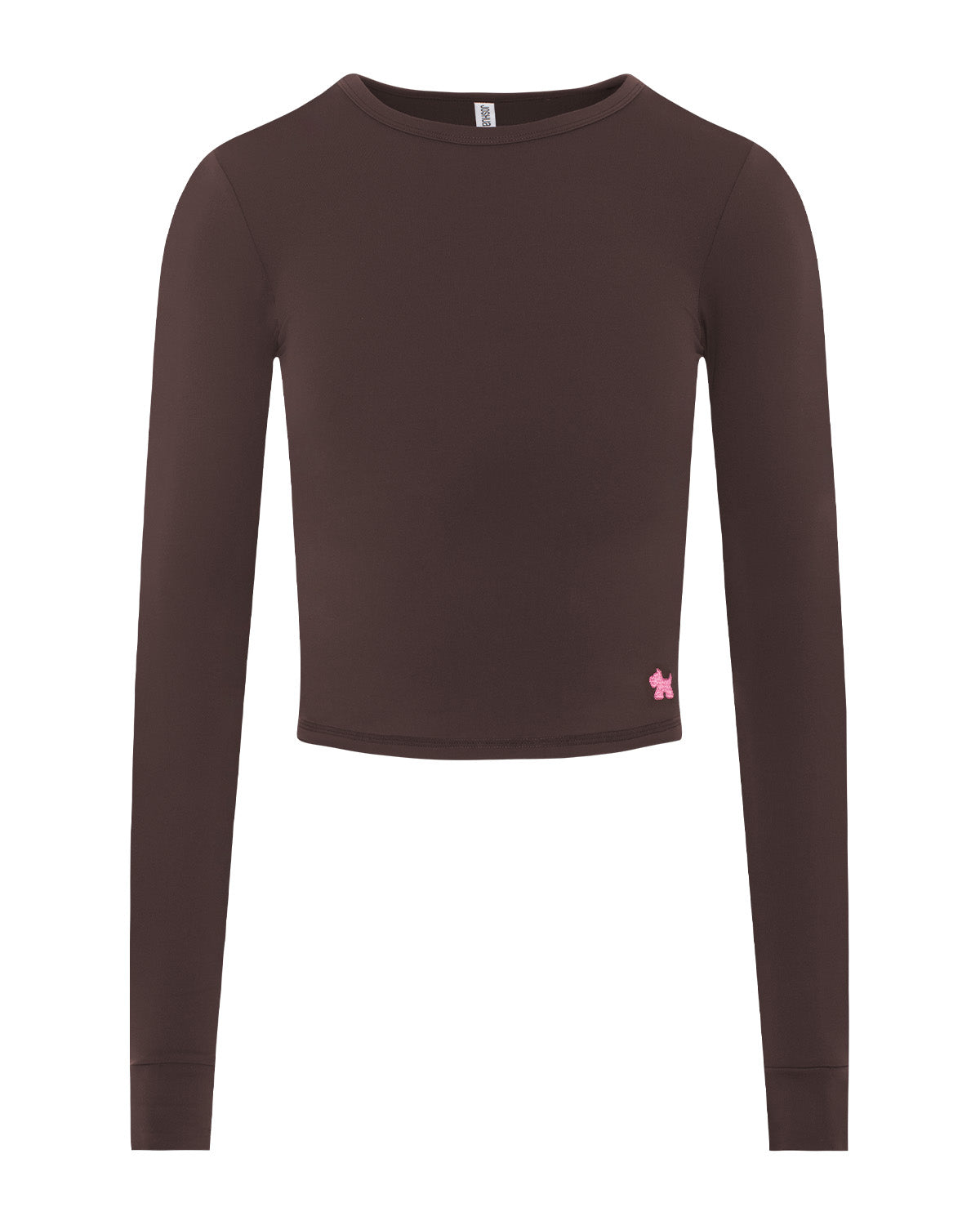 Emery - Fitted Crew Neck Long Sleeve Top