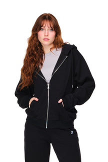 Adora - Relaxed Boyfriend Zip Hoodie