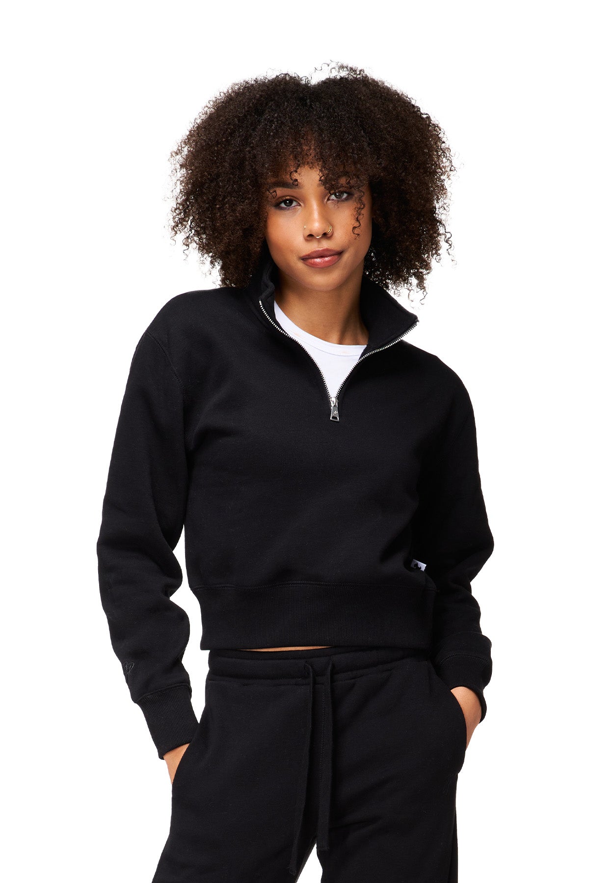 Becky - Semi Fitted Half Zip Pullover