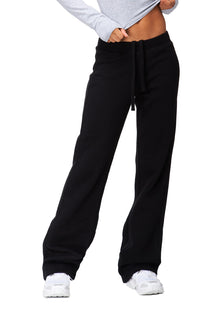 Nora - Fitted Wide Leg Sweatpant