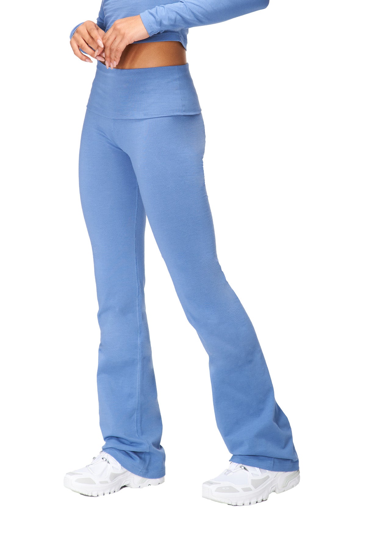 Tally - Flared Turnover Pant in
