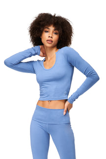Willa - Crew Neck Long Sleeve Top