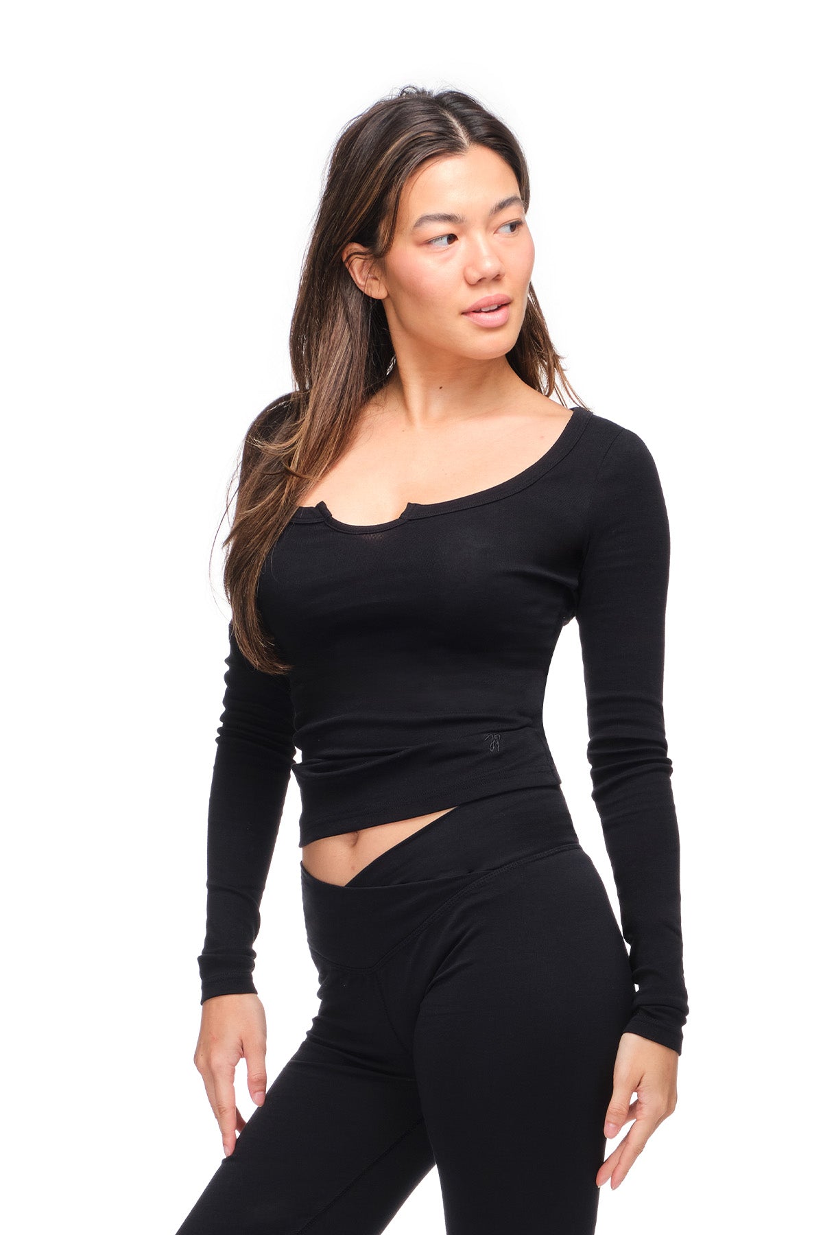 Elodie - Fitted Long Sleeve Top