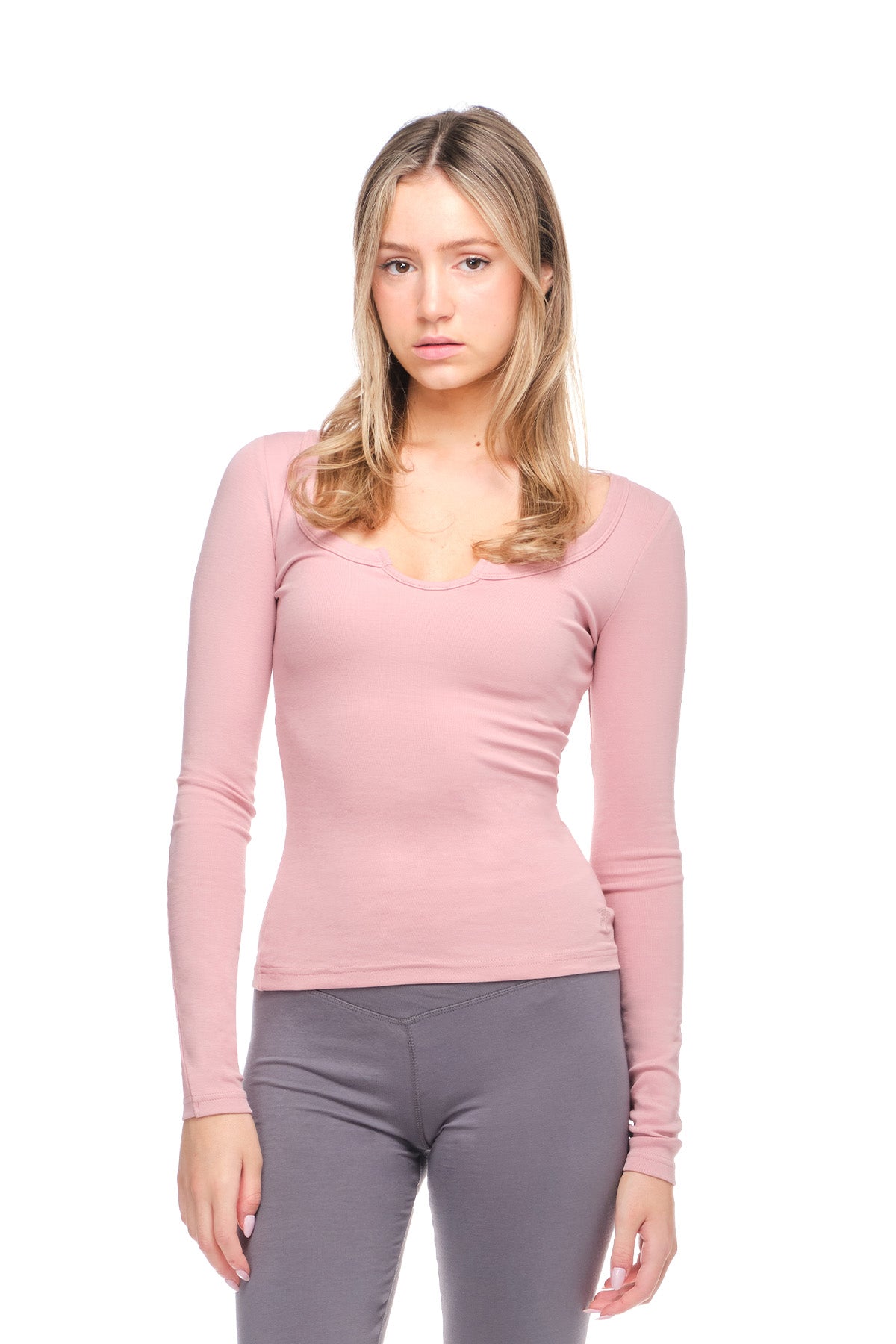 Elodie - Fitted Long Sleeve Top