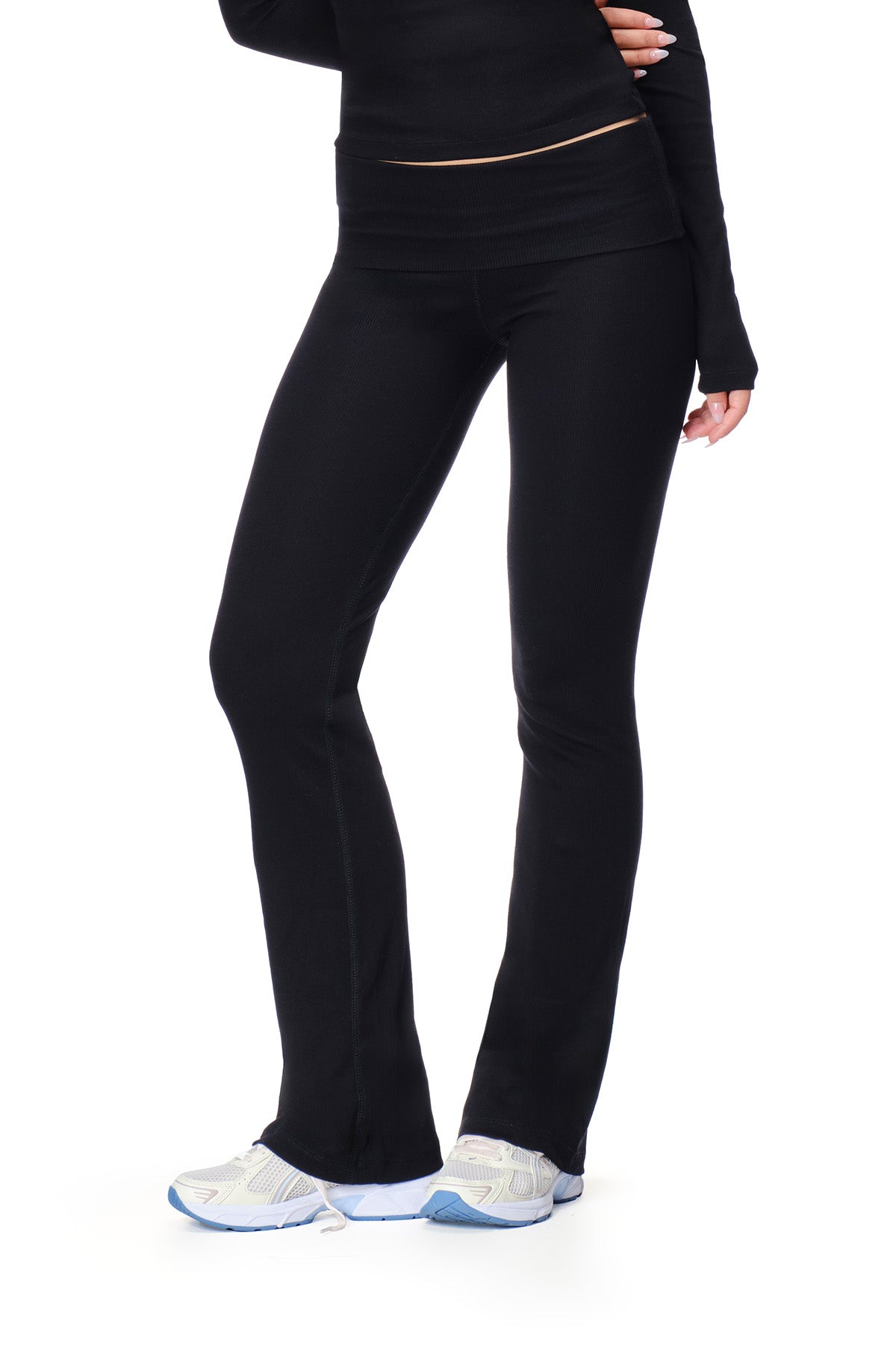 Giselle - Fitted Flared Pant - Soft-Lounge