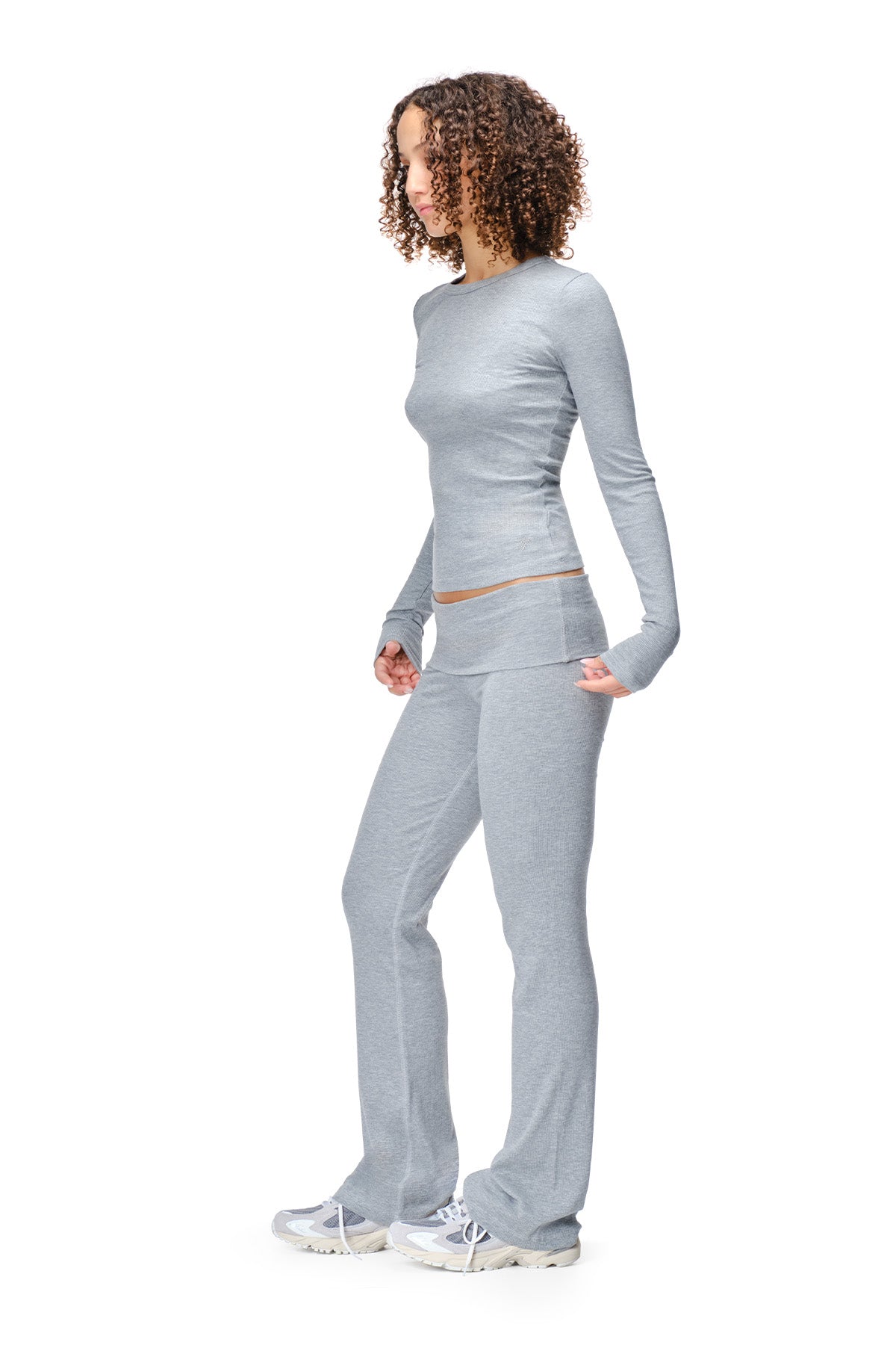 Giselle - Fitted Flared Pant - Soft-Lounge