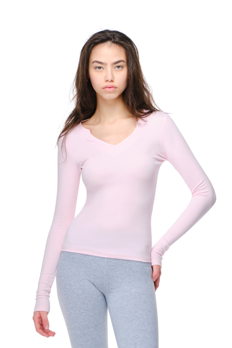 Joy - Fitted Long Sleeve Top