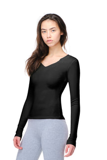 Joy - Fitted Long Sleeve Top
