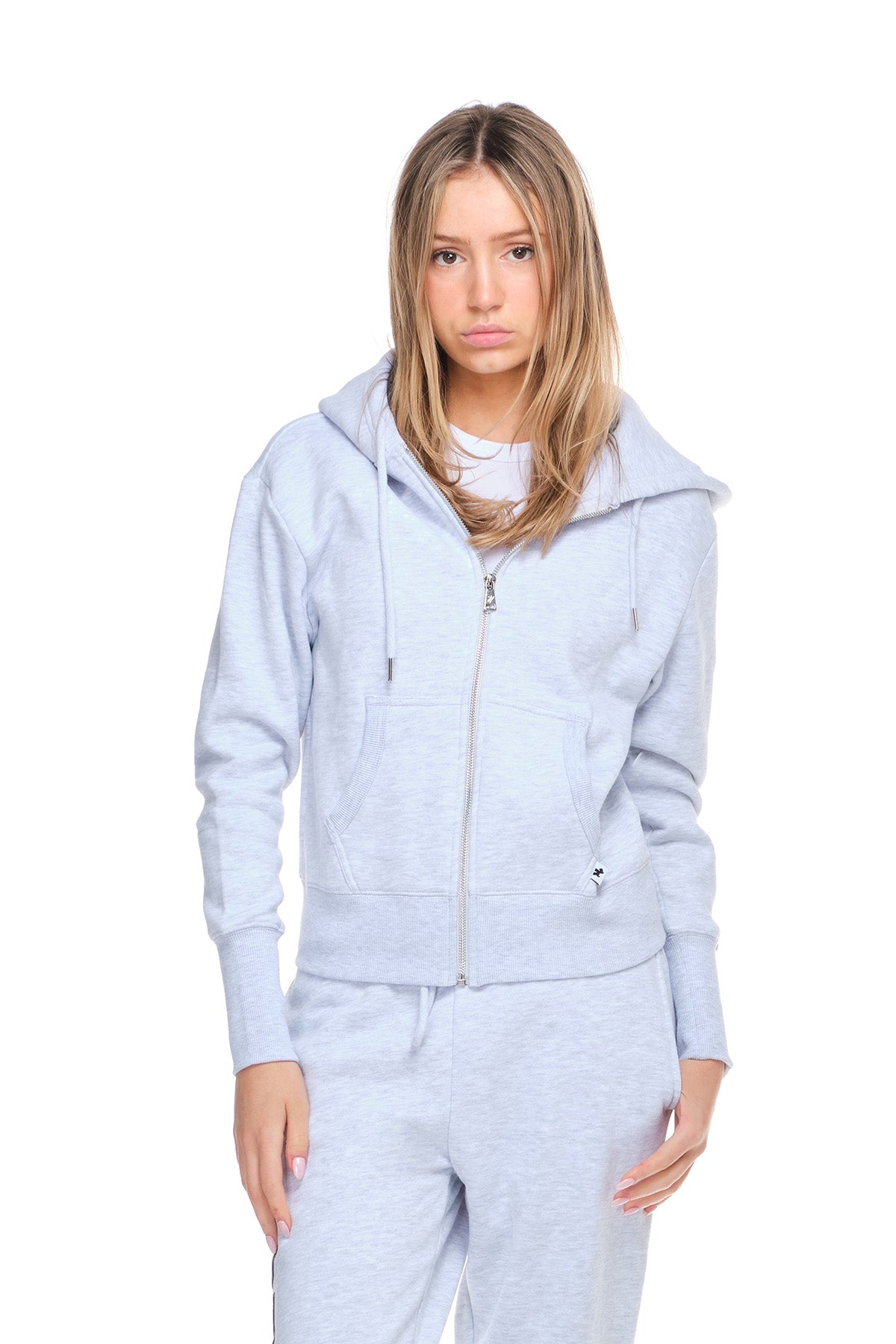 Kaia - Relaxed Crop Zip Hoodie