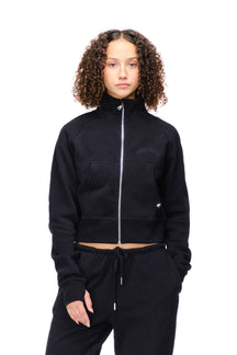 Popy - Relaxed Mockneck Zip Jacket