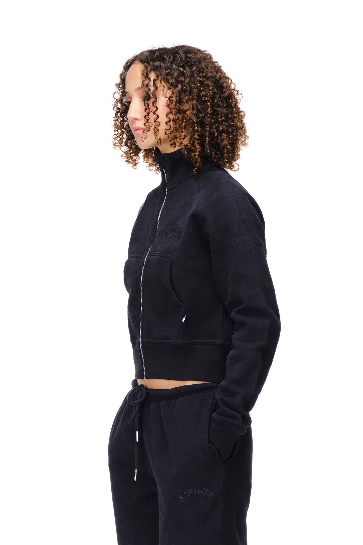 Popy - Relaxed Mockneck Zip Jacket