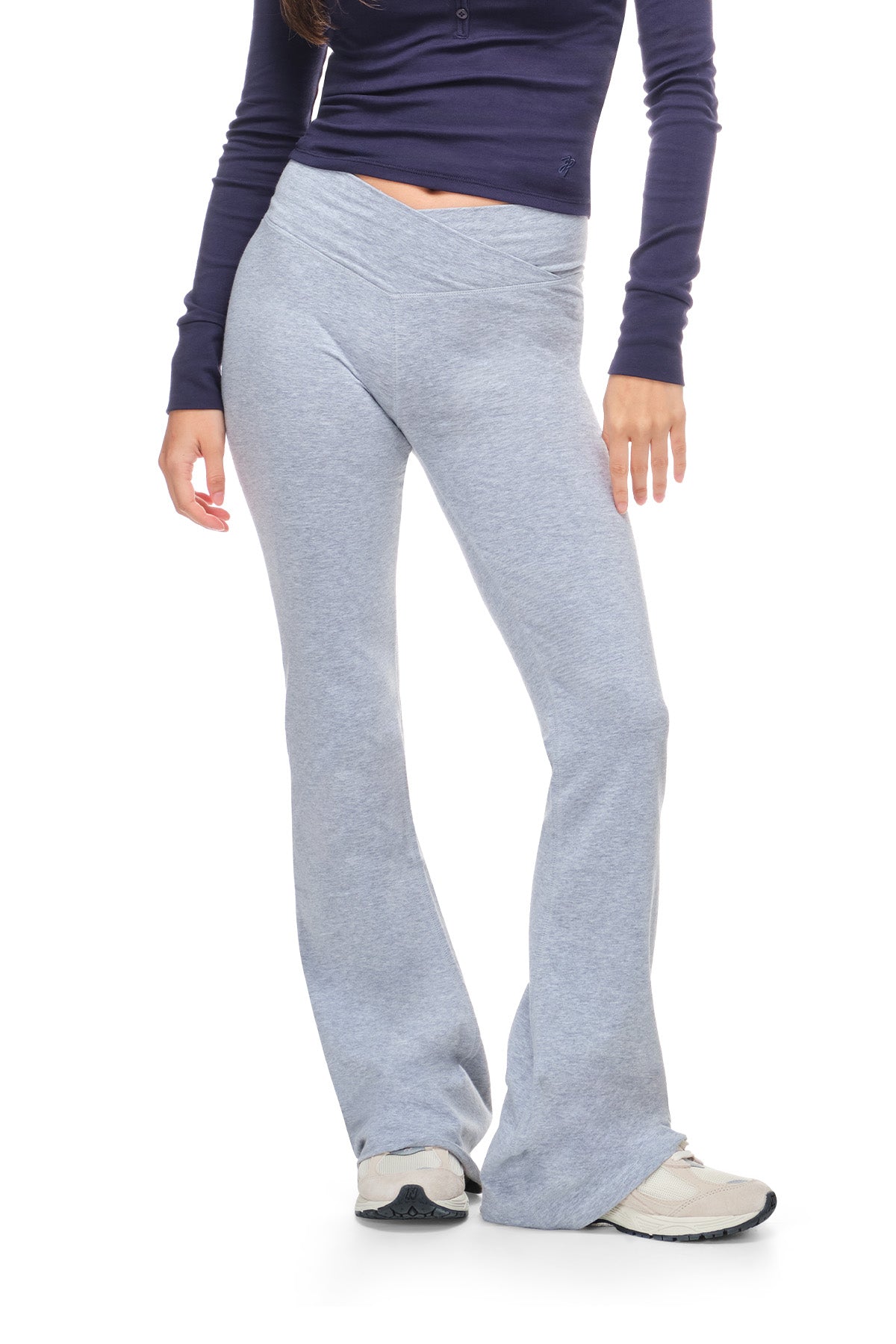 Tish - Fitted Crossover Flare Pant