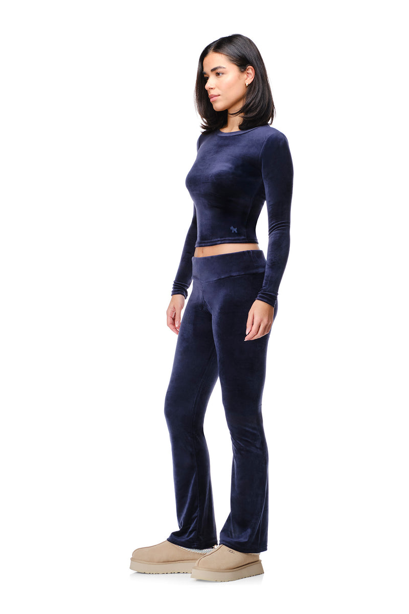 Wendy - Fitted Velour Pants