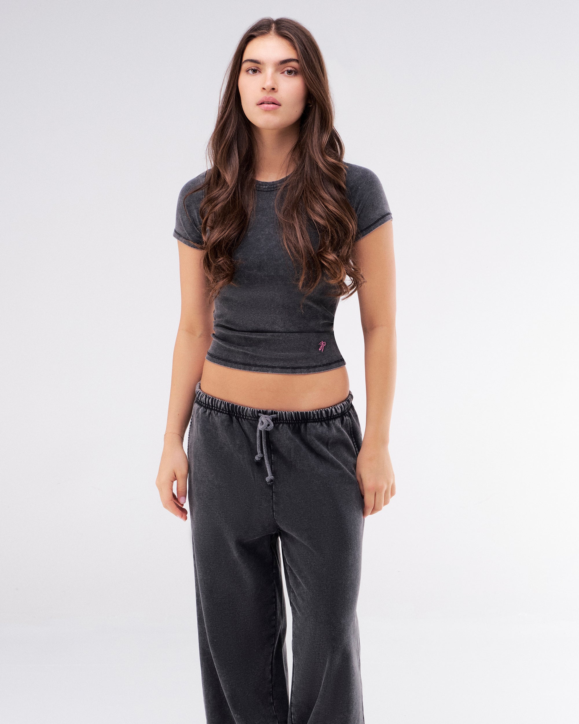 Adele - Fitted Crew Neck Tee