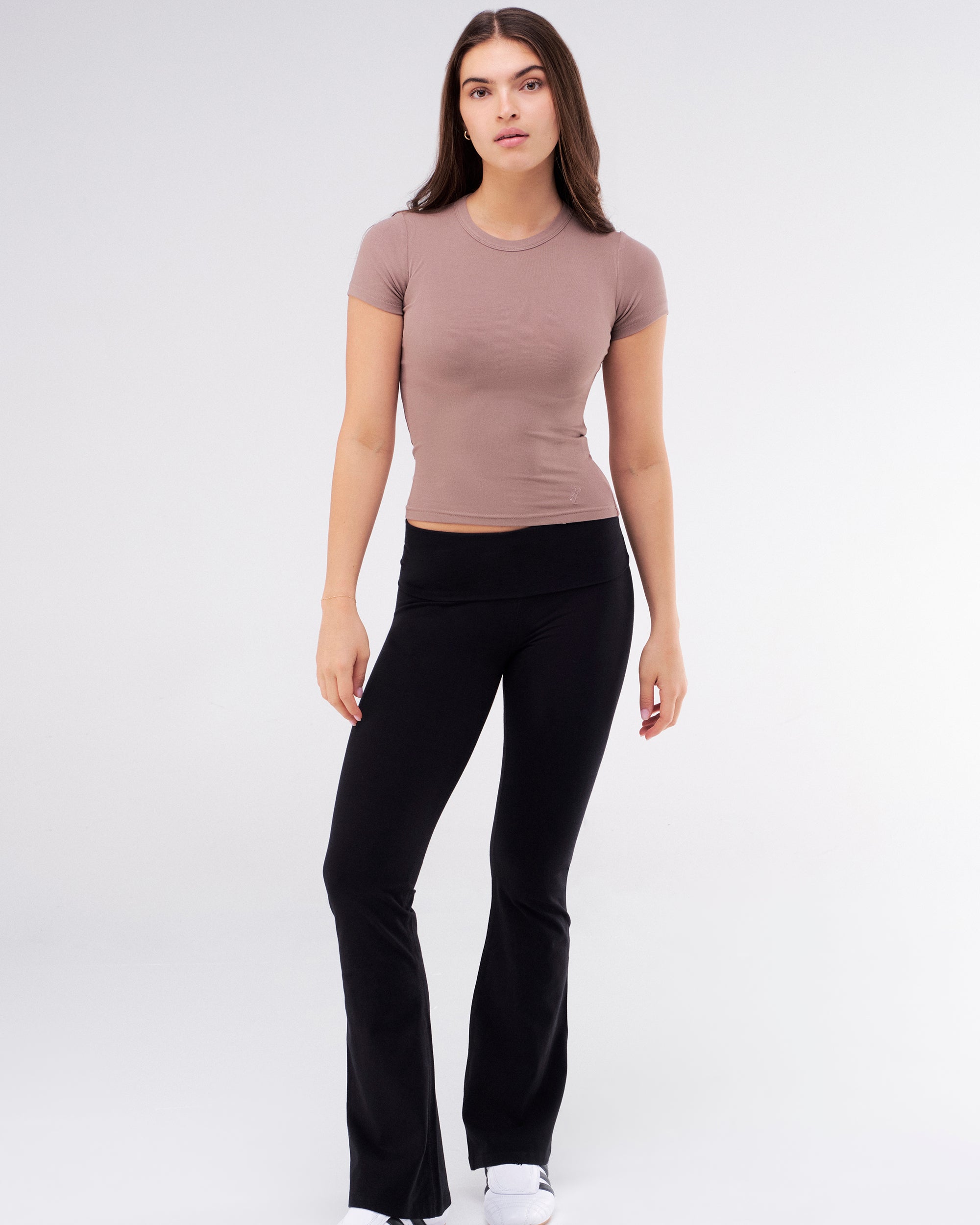 Felicity - Fitted Crew Neck Tee