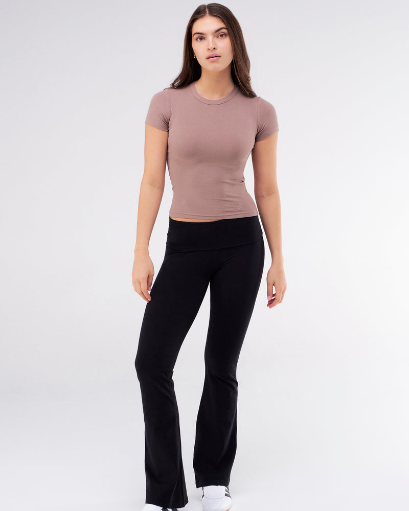 Felicity - Fitted Crew Neck Tee