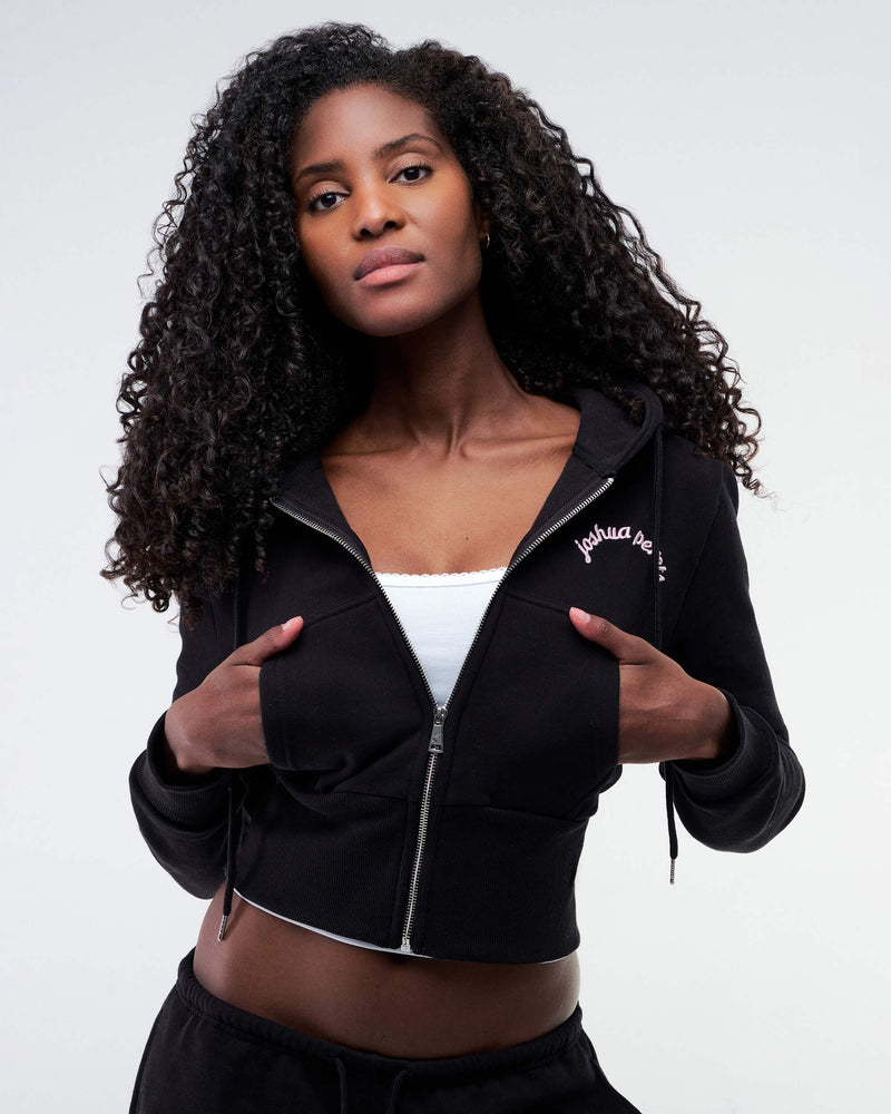 Indie - Fitted Zip-Up Hoodie