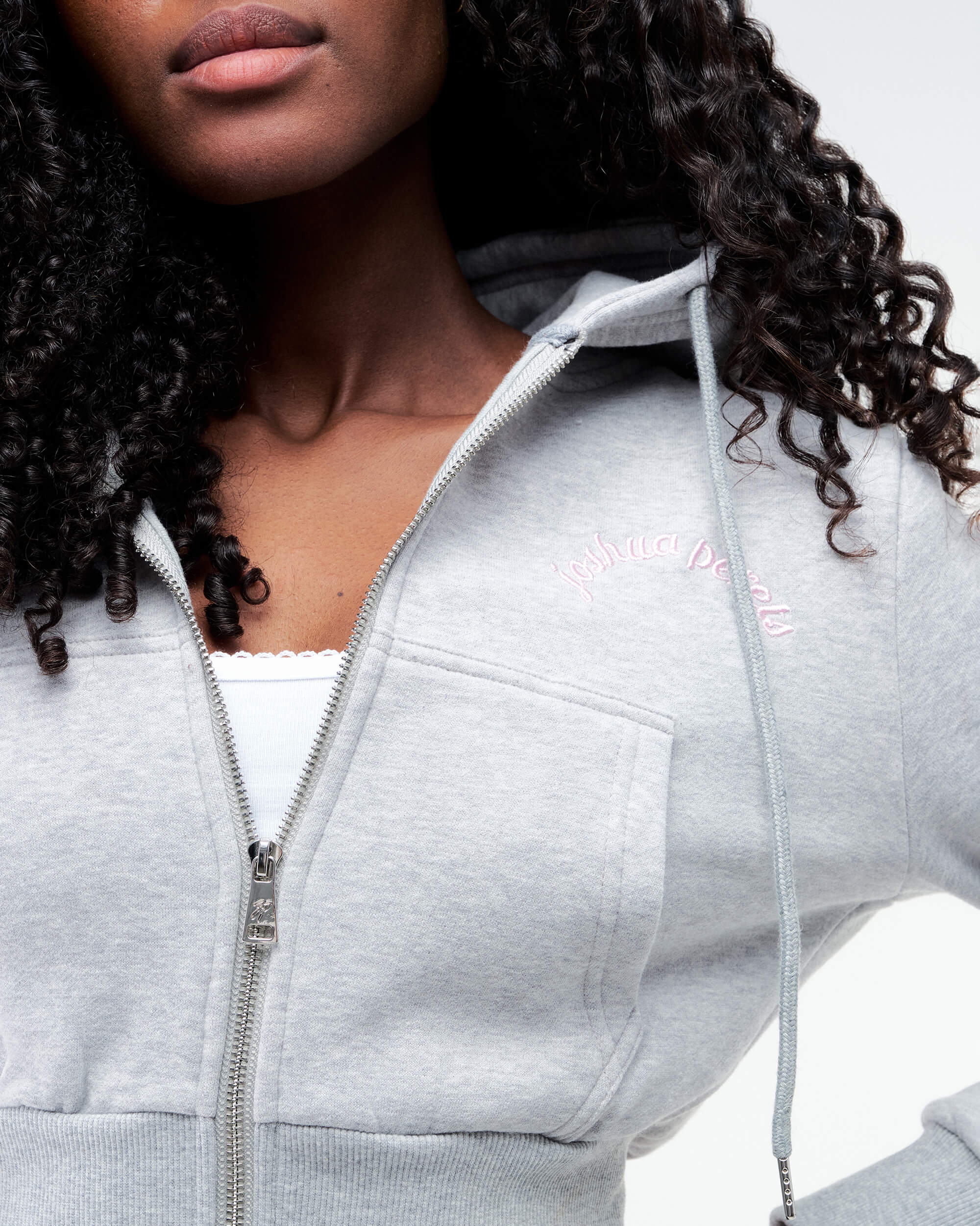 Indie - Fitted Zip Up Hoodie