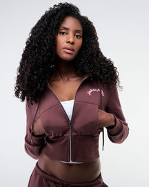 Indie - Fitted Zip Up Hoodie