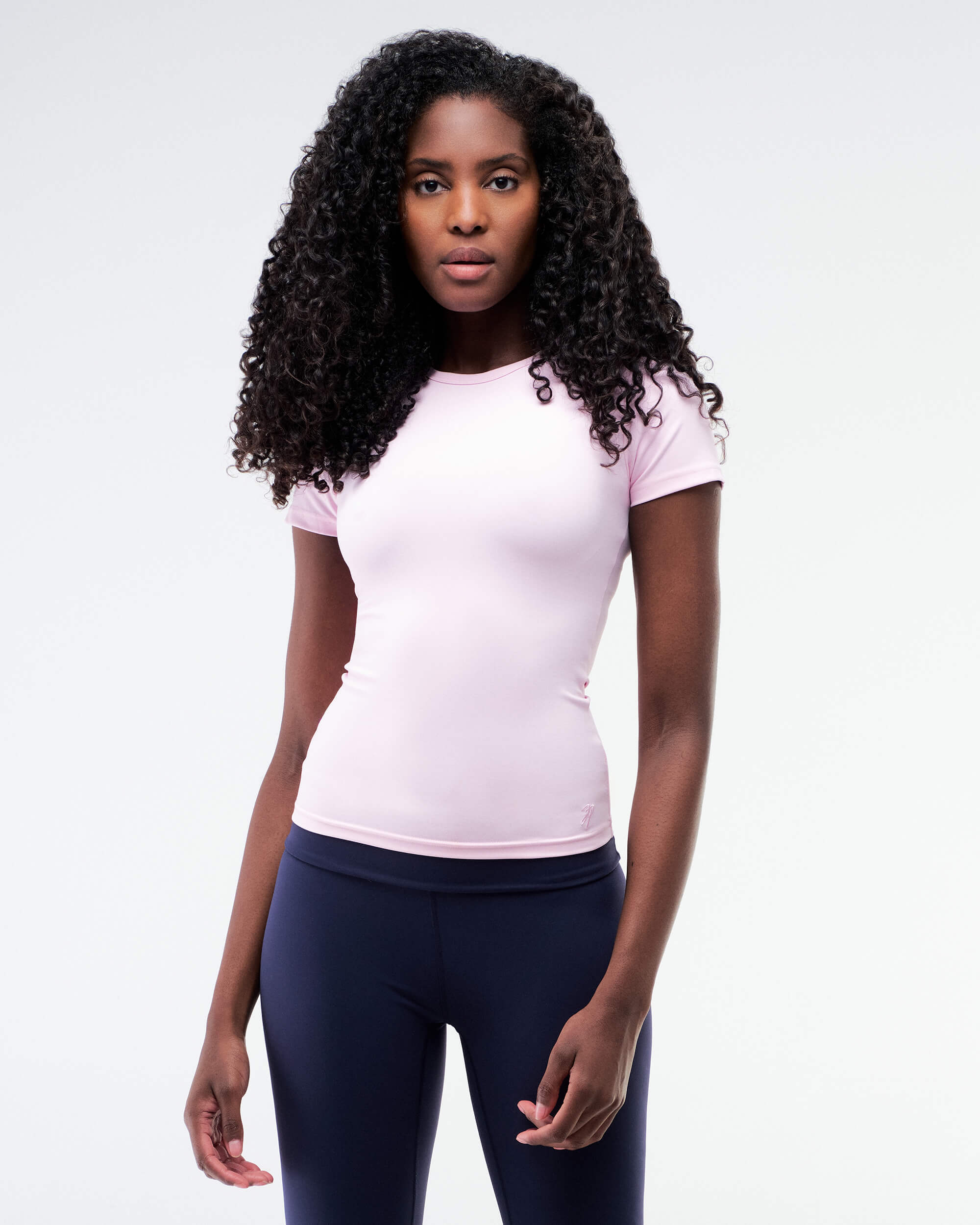 Irene - Fitted Crew Neck Tee