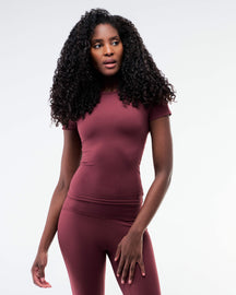 Irene - Fitted Crew Neck Tee