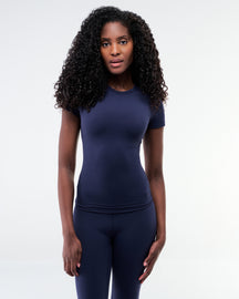 Irene - Fitted Crew Neck Tee