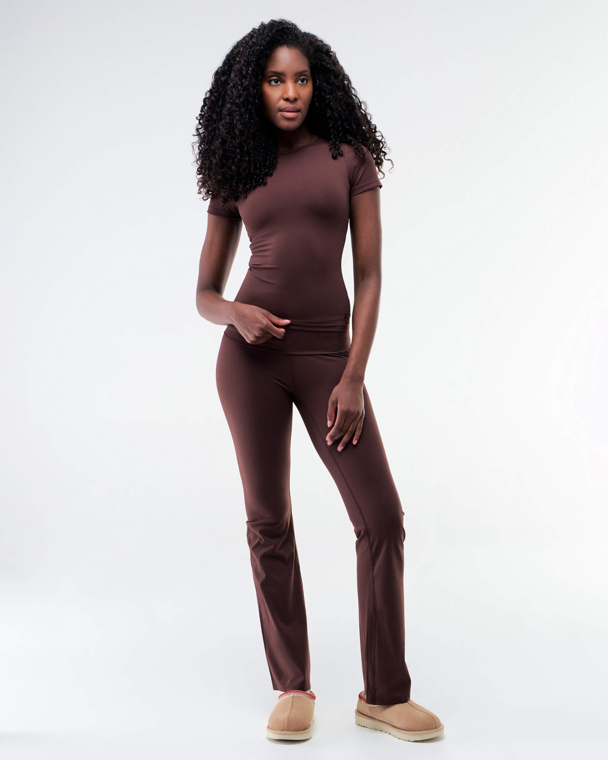 Irene - Fitted Crew Neck Tee