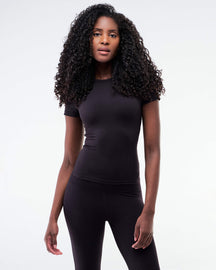 Irene - Fitted Crew Neck Tee