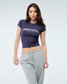 Lacey - Fitted Crew Neck Tee