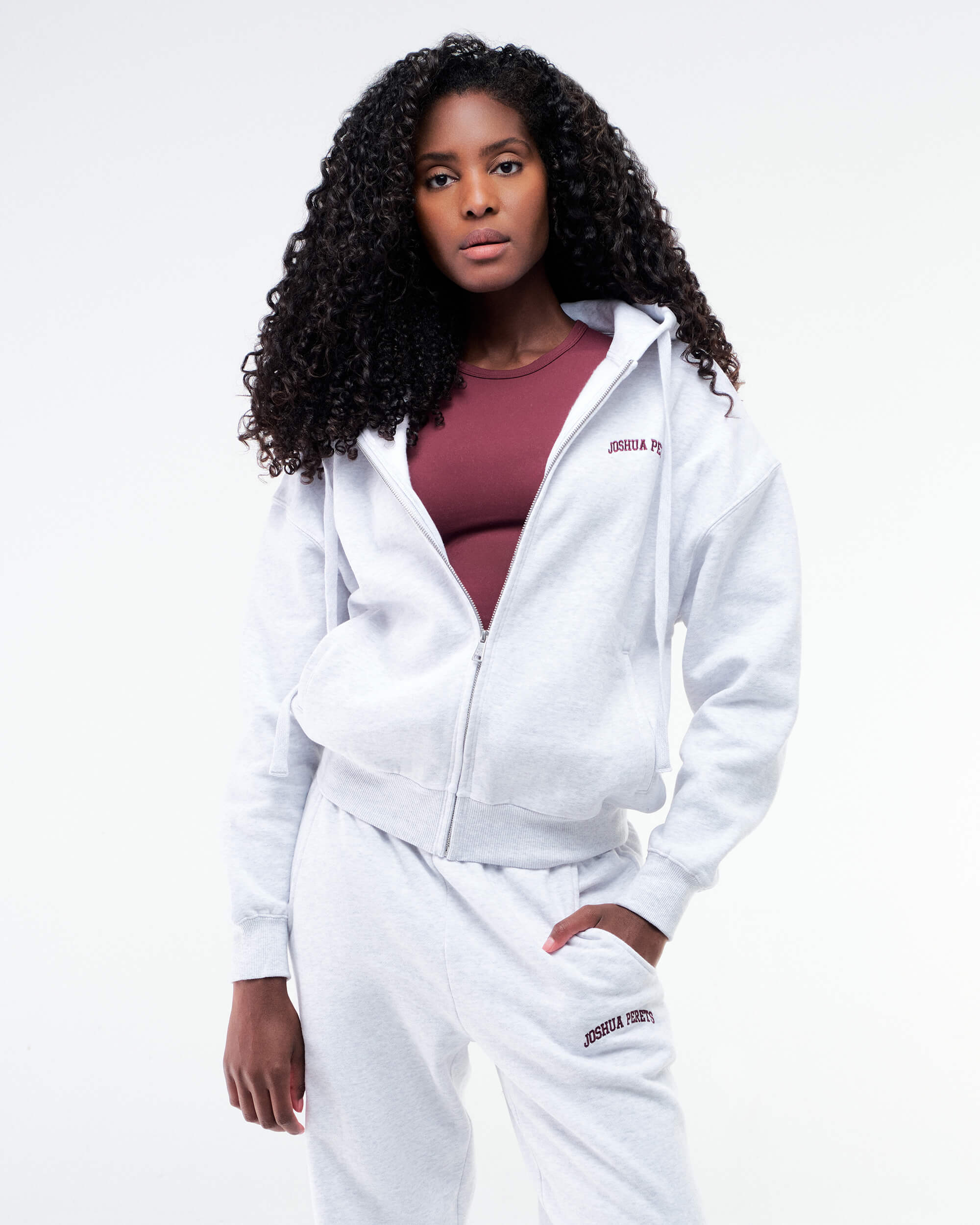 Malani - Oversized Zip-Up Hoodie