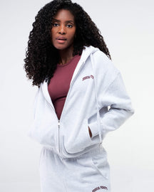 Malani - Oversized Zip-Up Hoodie
