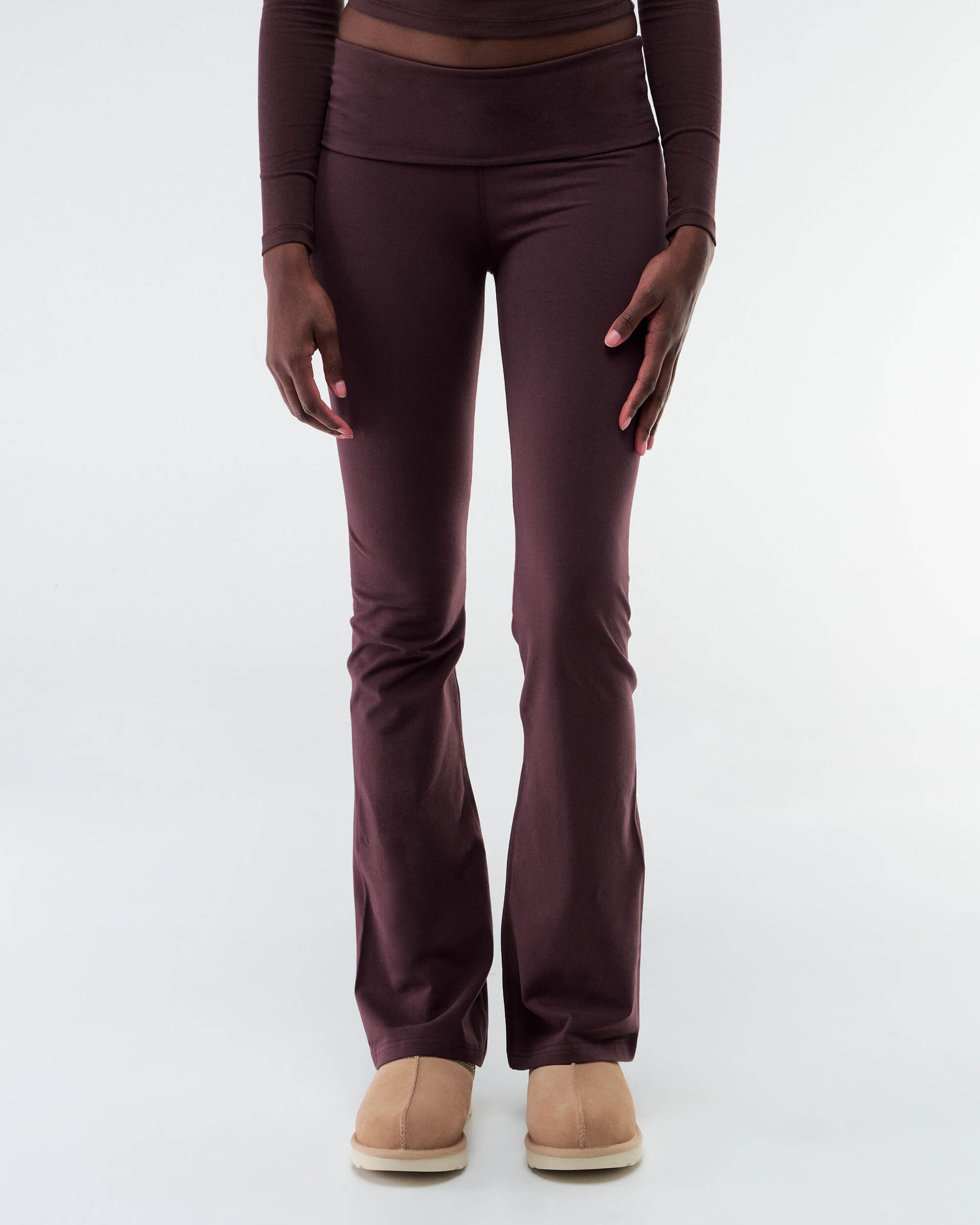 Pantalon retourné évasé - Tally