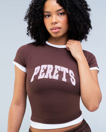 Novah - Fitted Crew Neck Tee